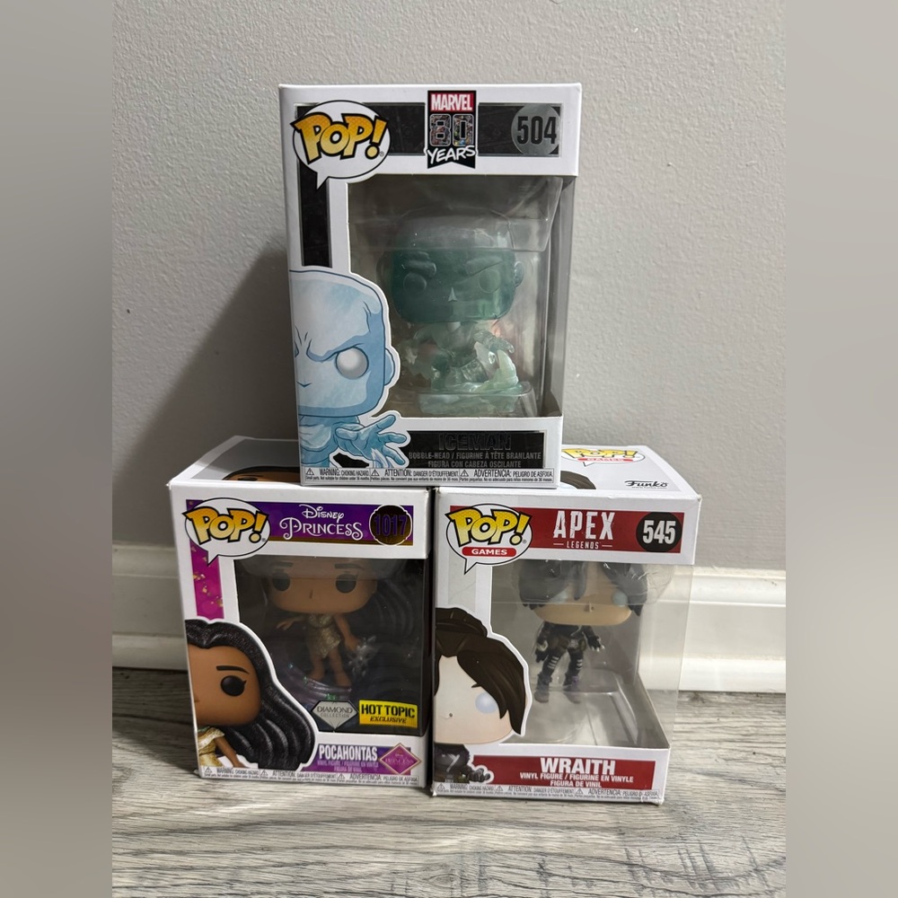 Lot of 3 Funko Pop!s